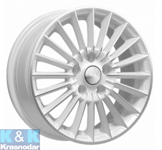 Колесный диск SKAD Веритас 6x15/4x98 ET38 D58.6 алмаз белый