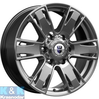 Колесный диск K&K Севенна-оригинал (КС726) 7x17/6x139.7 ET38 D100.1 дарк платинум