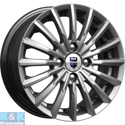Колесный диск K&K Акцент (КС641) 5.5x14/4x98 ET40 D58.5 дарк платинум