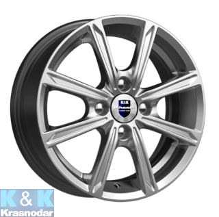 Колесный диск K&K Флэш (КС710) 5x13/4x114.3 ET45 D69.1 дарк платинум Колесный диск K&K Флэш (КС710) 5x13/4x114.3 ET45 D69.1 дарк платинум