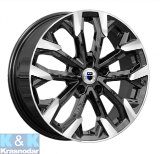 Колесный диск K&K Морейн (КС1046-18) 6.5x17/5x114.3 ЕТ40 D64.1 алмаз черный
