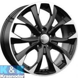 Колесный диск K&K КС740 (ZV17_Ceed) 7x17/5x114.3 ET53 D67.1 алмаз черный