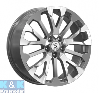 Колесный диск K&K KP003 (19_RAV4) 7.5x19 5x114.3 ET40 60.1 Diamond gloss graphite