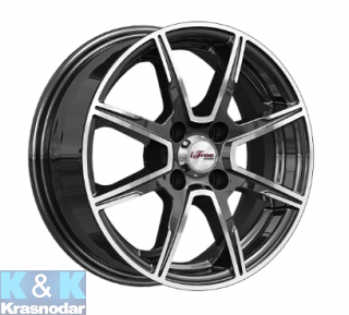 Колесный диск iFree Майами лайт (КС102) 5.5x14/4x98 ET27 D58.5 Блэк Джек