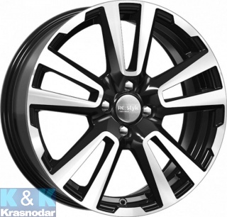 Колесный диск K&K КС874 (ZV17_Kaptur) 6.5x17/5x114.3 ET50 D66.1 алмаз черный