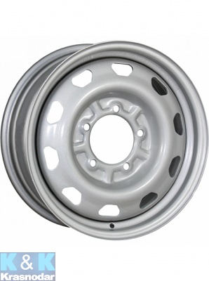 Колесный диск Trebl LT2883D УАЗ-Патриот 6.5x16/5x139.7 ET40 D108.6 Silver P