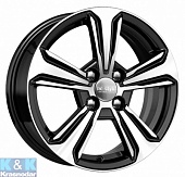 Колесный диск K&K КС777 (15_Solaris II) 6x15/4x100 ET46 D54.1 алмаз черный