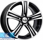 Колесный диск iFree S.U. (КС691) 6x15/5x100 ET38 D57.1 Блэк Джек