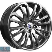 Колесный диск K&K Рим (КС622) 6x15/4x100 ET38 D67.1 дарк платинум