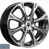 Колесный диск K&K Блюз (КС606) 6x15/4x100 ET38 D67.1 дарк платинум